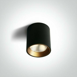 STROPNA SVJETILJKA LED/7W/3000K/500Lm/230V DIMM CRNA