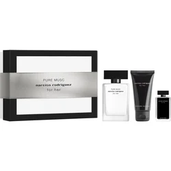 Narciso Rodriguez For Her Pure Musc Set EDP 50ml + Body Lotion 50ml + Shower Gel 50ml