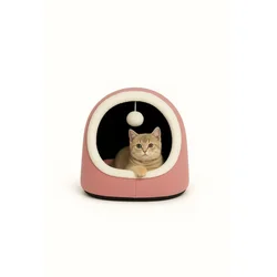 Paws & Whiskers Krevet za mačke Alaska STD, 40 x 35 x 35 cm, Roze