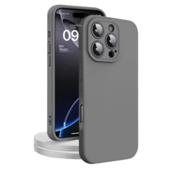 Divi Maska za mobilni telefon Apple 16 Pro Max, Siva