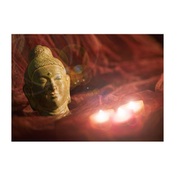 Eglo 75039 - LED osvetljena dekorativna slika BUDDHA 3xLED/0,02W/2xAA 30x45 cm