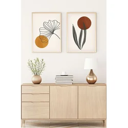Wallity Uramljena slika Huhu83, 35x50 cm , 2 dela