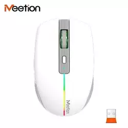 MEETION BTM002 BEŽIČNI BT PUNJIVI Miš, SIVI