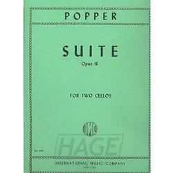 POPPER:SUITE OP.16 FOR TWO CELLOS