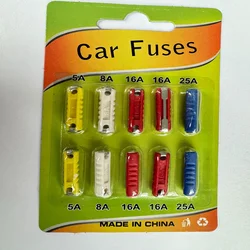 Car 888 Accessories Cilindrični osigurači, 10 komada