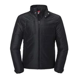 Mens Black Cross Jacket Russell