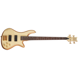 Schecter Stiletto Custom-4 Natural Satin (NAT) SKU #2531