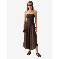 MixRay Kombinezon Overalls temno rjava