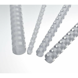 Plastične hrbtne strani 32 bele barve