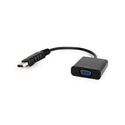 Gembird adapter za video kablove Displayport VGA Crno