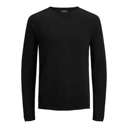 JACK & JONES Pulover Hill  črna