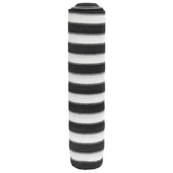 Mreža za privatnost antracit-bijela 1,5 x 10 m HDPE 150 g/m2
