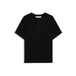 Bershka Majica črna