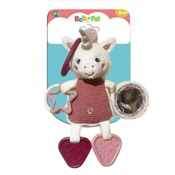 Luna: Bebé Pal - Plišasti samorog za dojenčke z grizalom
