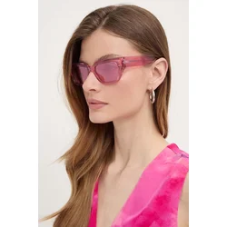 Sončna očala Dolce & Gabbana ženski, roza barva