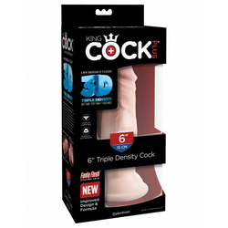 Pipedream King Cock Triple Density 6 Dildo