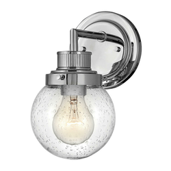 Quintiesse QN-POPPY1-PC-BATH-Zidno svetlo za kupatilo POPPY 1xE27/60W/230V IP44 sjajni hrom