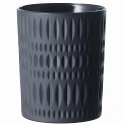 Kozarec za vodo ETHNO, 304 ml, set 2 kosov, črna, Nachtmann