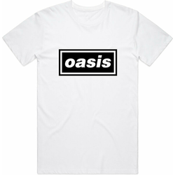 Oasis Košulja Decca Logo Bijela S