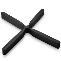 Podstavek za posodo FLEX 21 cm, črna, silikon, Eva Solo