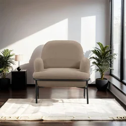 Atelier del Sofa Fotelja Aster, 85 x 80 x 53 cm, Bež