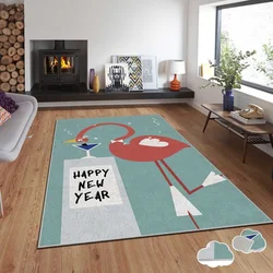 Conceptum Hypnose Tepih sa novogodišnjim motivima Asr-Crpt-19, Pravougaoni, 100 x 180 cm, Šareni