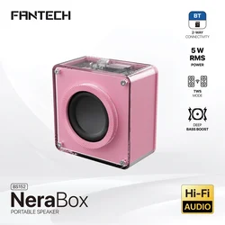 Bluetooth zvučnik Fantech BS152 NeraBox roze