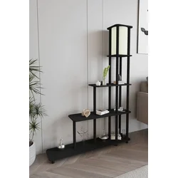Opviq Podna lampa Escaleras, 150 cm, Crna
