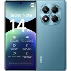 XIAOMI pametni telefon Redmi Note 14 Pro 4G 8GB/256GB, Ocean Blue