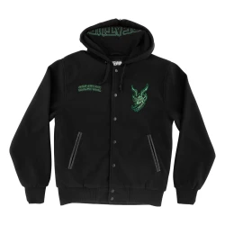 Moška jakna CREATURE - Drop Out Varsity - Black - 44643727