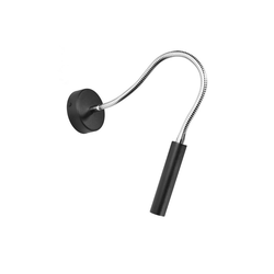 Sollux SL.0910 - Fleksibilna lampica AXIL 1xG9/12W/230V crna