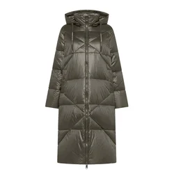 Deha PUFFER DOWN LONG JACKET, plašč ž., siva D52842