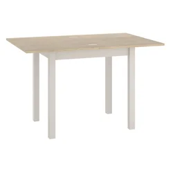 Raztegljiva jedilna miza FLIP 80(160)X80 cm, hrast Cremona Torro/kašmir