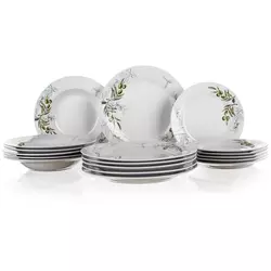 BANQUET set za jelo Olives, 18-dijelni