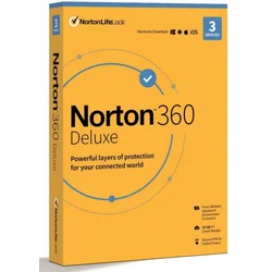 Norton 360 Deluxe 25GB - 3 Devices 6 Months - Norton Key EUROPE