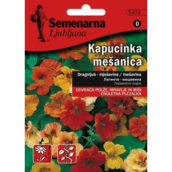 Semenarna Ljubljana Dragoljub - mješavina (Tropaeolum majus) D5474, mala vrečica