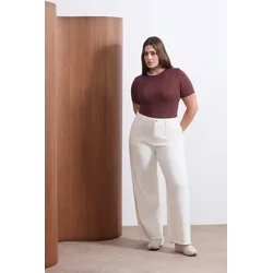 Trendyol Curve Ženska bluza Tbbss26Af00025, Braon