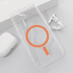 Maska za telefon Mag Case Crystal Clear S24/ S921B/ S25/ S931B