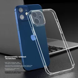 Snowkids Maska za mobilni telefon iPhone 12, Providna