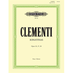 CLEMENTI:SONATINAS OP.36,37,38 FOR PIANO