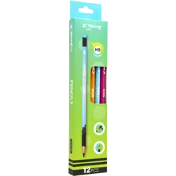Olovka grafitna New HB YL231308 1/12 WY fluo 5C