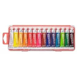 Boja tempera Aero 7,5ml tubice 14 kom u plastičnoj kutiji