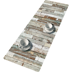 Bertoni Home Unisexs Table Runner Vintage White
