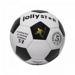 Pirox lopta fudbal Jollystar EURO crnobela ( 495698 )