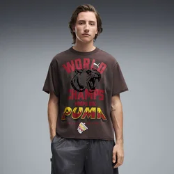 PUMA Art Class Oversized Tee Men, Men, Crystal Black, XS
