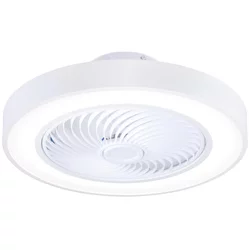 Brilagi-LED prigušiva LED svetiljka sa ventilatorom, 30W, 230V, 3000-6500K, bela + daljinski upravljač