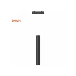 DAWN Magnetic slim visilica, LED26 - D300 6W 3000K 24° 48V DC, Crna
