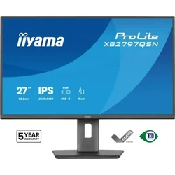 Iiyama XB2797QSN-B1 IPS 2560x1440/75Hz/1ms/HDMI/DP/USB-C/pivot Monitor 27