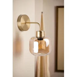 Opviq Zidna lampa 9060-1A, Zlatne boje