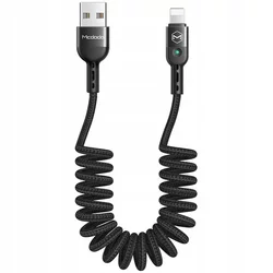 Mcdodo MCDODO USB STRELA SPIRALA SPOMLADI HITER KABEL ZA IPHONE 14 VODIL 2M